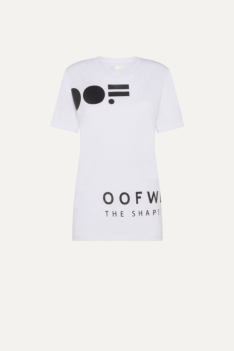 Oof Wear T-SHIRT IN COTONE CON LOGO - BIANCO Saldi