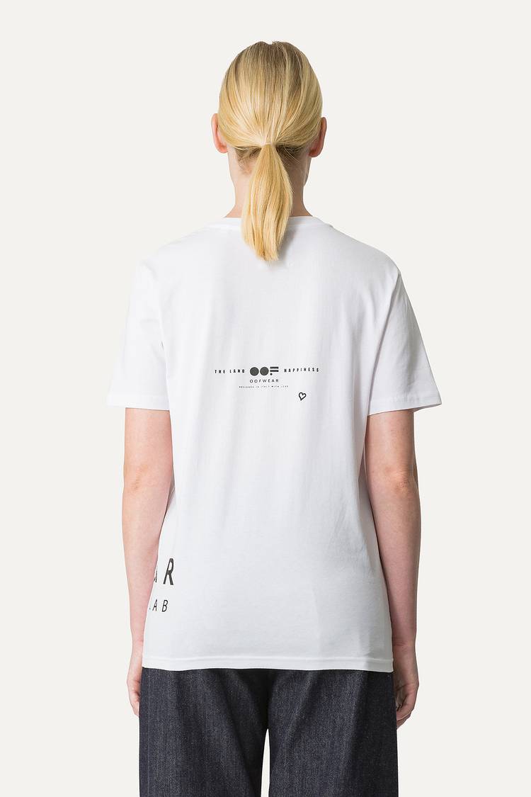 Oof Wear T-SHIRT IN COTONE CON LOGO - BIANCO Saldi