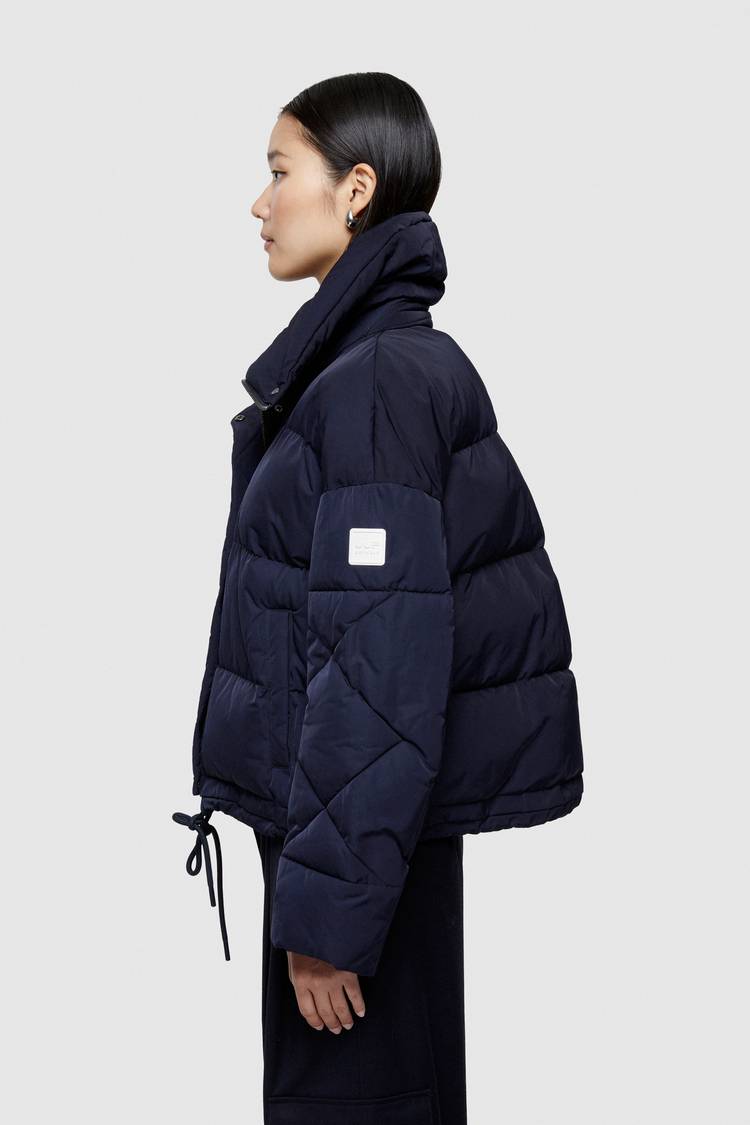 Oof Wear GIACCA CORTA 9235 IN NYLON MEMORY - BLU NOTTE Qualità