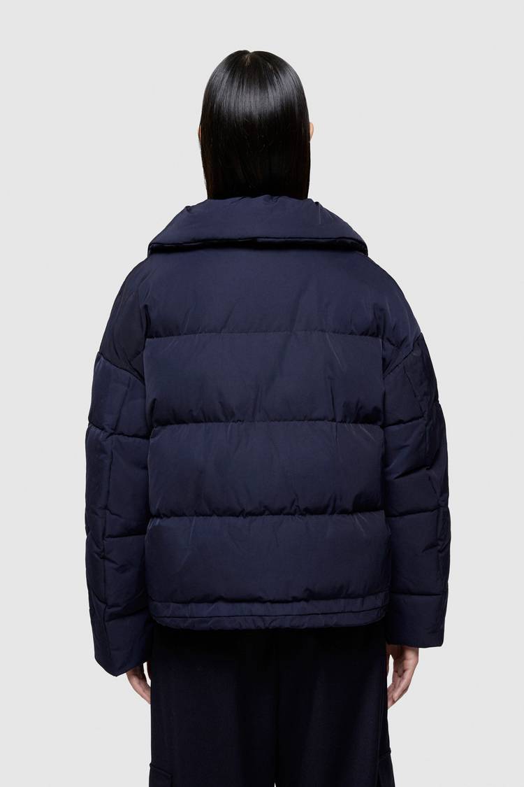 Oof Wear GIACCA CORTA 9235 IN NYLON MEMORY - BLU NOTTE Qualità
