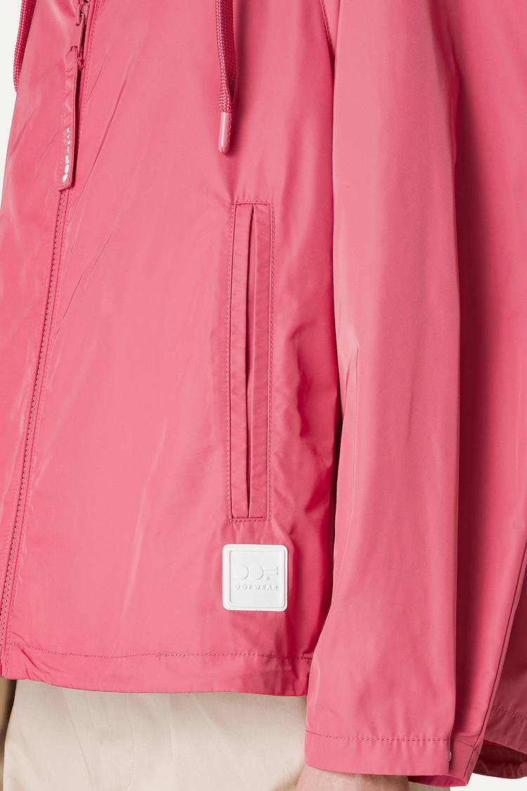 Oof Wear GIACCA CORTA IN NYLON MEMORY CON ARRICIO SULLA SCHIENA 9139 - ROSA ANTICO Fino Al -60%