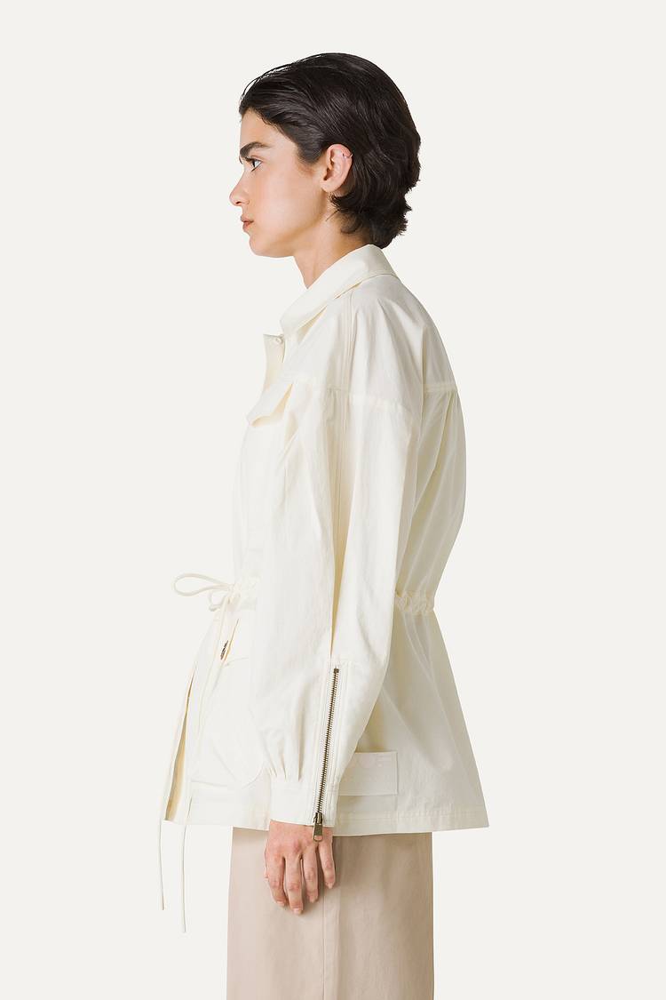 Oof Wear SAHARIANA OVER IN COTONE LEGGERO 9228 - VANIGLIA I Più Venduti