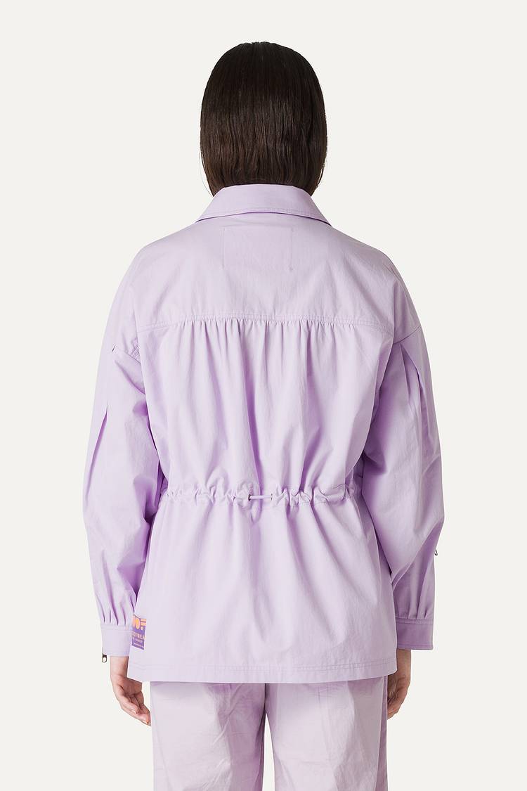 Oof Wear SAHARIANA OVER IN COTONE LEGGERO 9228 - LILLA Vendite Flash