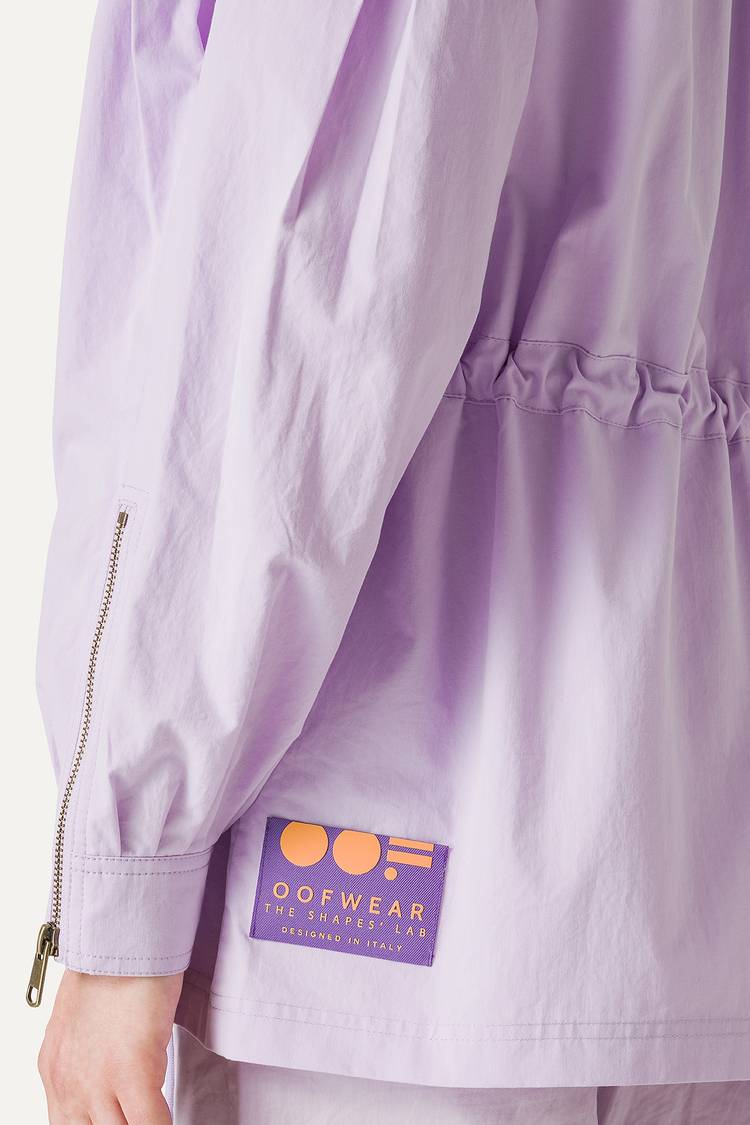 Oof Wear SAHARIANA OVER IN COTONE LEGGERO 9228 - LILLA Vendite Flash