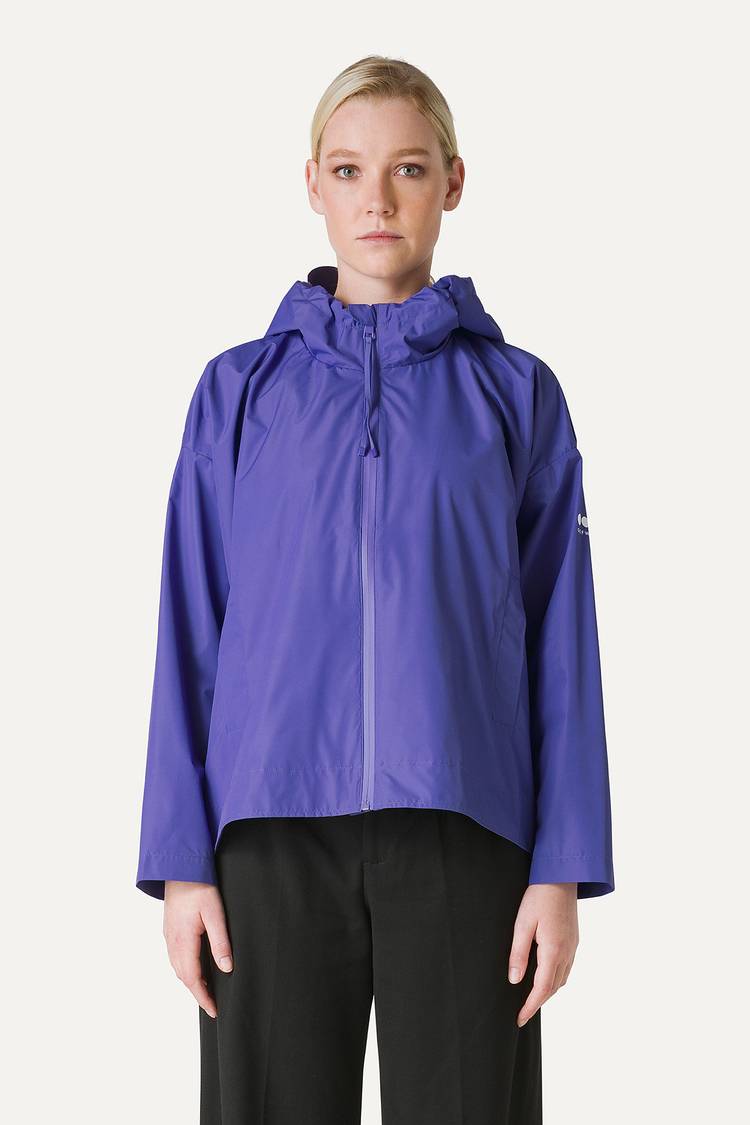 Oof Wear GIACCA CORTA IN NYLON CON INTERNO ARGENTO 9214 - PERVINCA Soddisfazione Garantita