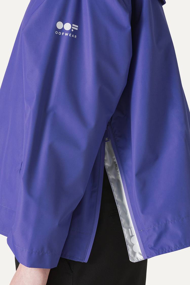 Oof Wear GIACCA CORTA IN NYLON CON INTERNO ARGENTO 9214 - PERVINCA Soddisfazione Garantita
