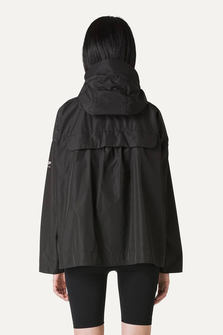 Oof Wear GIACCA CORTA IN NYLON CON INTERNO ARGENTO 9214 - NERO Qualità Garantita