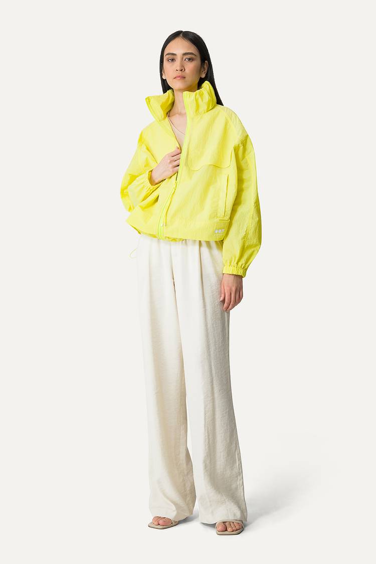 Oof Wear GIACCA CORTA IN NYLON RIPSTOP 9217 - LIME Acquista Ora