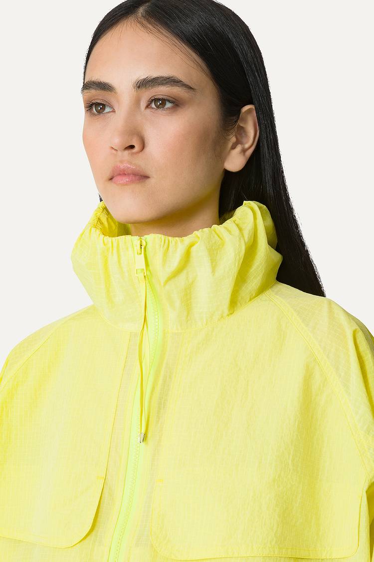 Oof Wear GIACCA CORTA IN NYLON RIPSTOP 9217 - LIME Acquista Ora