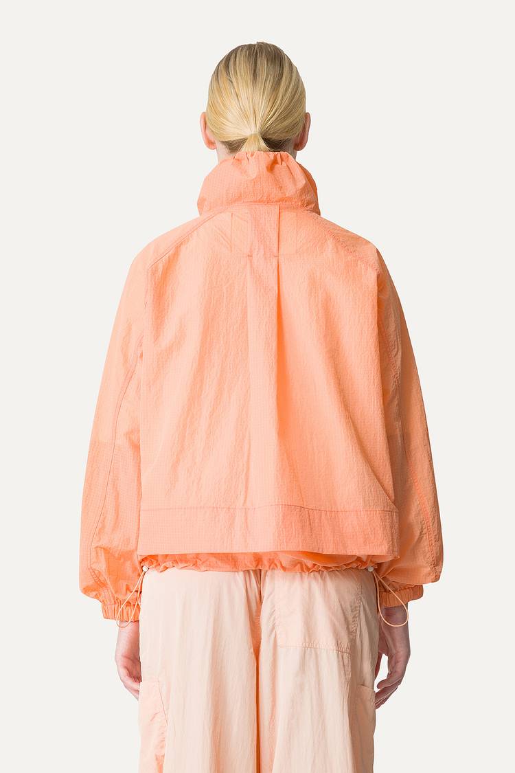 Oof Wear GIACCA CORTA IN NYLON RIPSTOP 9217 - ALBICOCCA Consegna Veloce