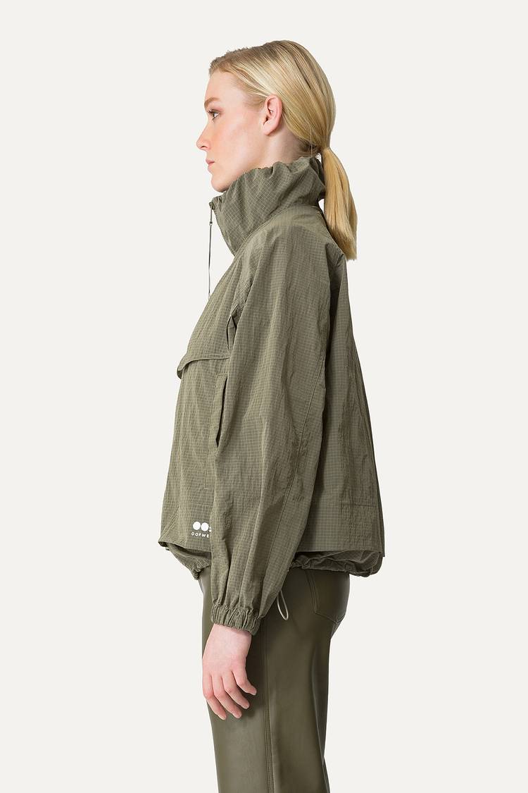 Oof Wear GIACCA CORTA IN NYLON RIPSTOP 9217 - ARMY Promozione Limitata