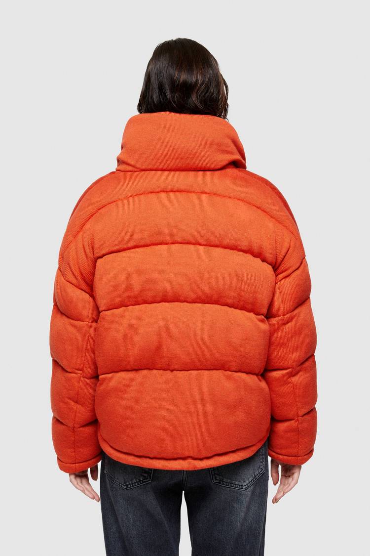 Oof Wear GIACCA CORTA 9270 IN TESSUTO MAGLIA IMBOTTITO - ARANCIO Convenienza