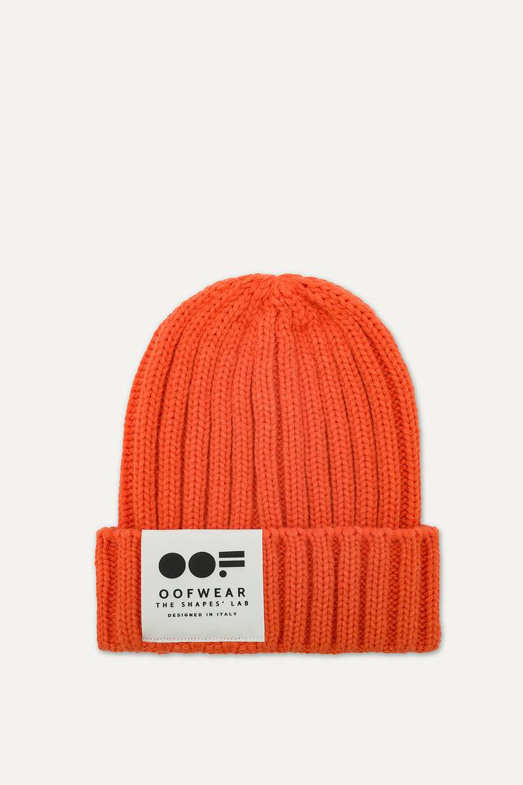 Oof Wear CAPPELLO CON FRONTINO IN ECO-MONTONE 2014 - ARANCIO Sconti VIP