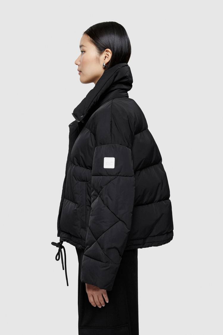 Oof Wear GIACCA CORTA 9235 IN NYLON MEMORY - NERO Presa