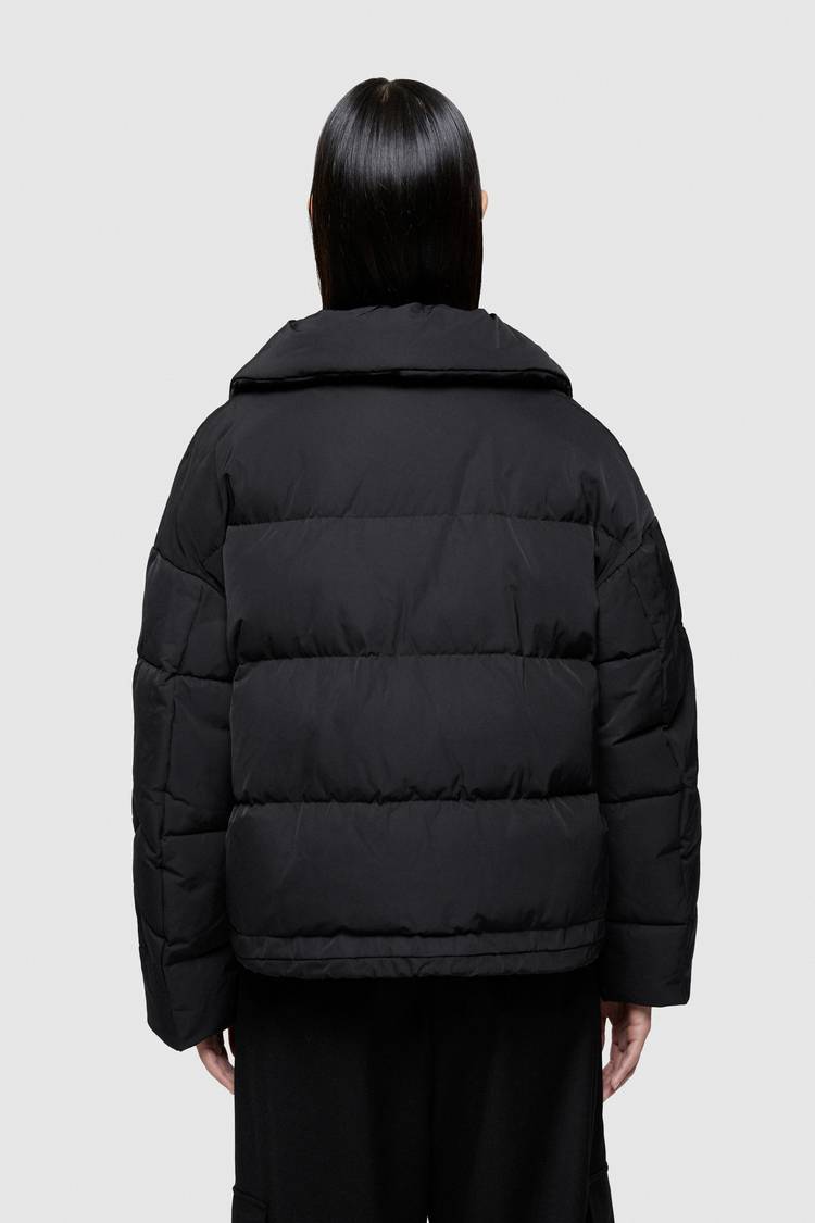 Oof Wear GIACCA CORTA 9235 IN NYLON MEMORY - NERO Presa