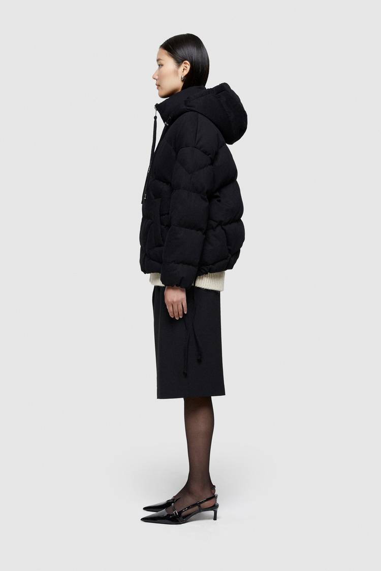 Oof Wear GIACCA CORTA 9242 IN GABARDINA DI COTONE - NERO Online