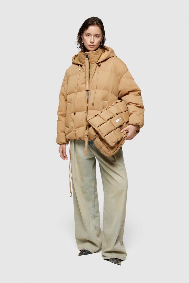Oof Wear GIACCA CORTA 9242 IN GABARDINA DI COTONE - CORDA Outlet