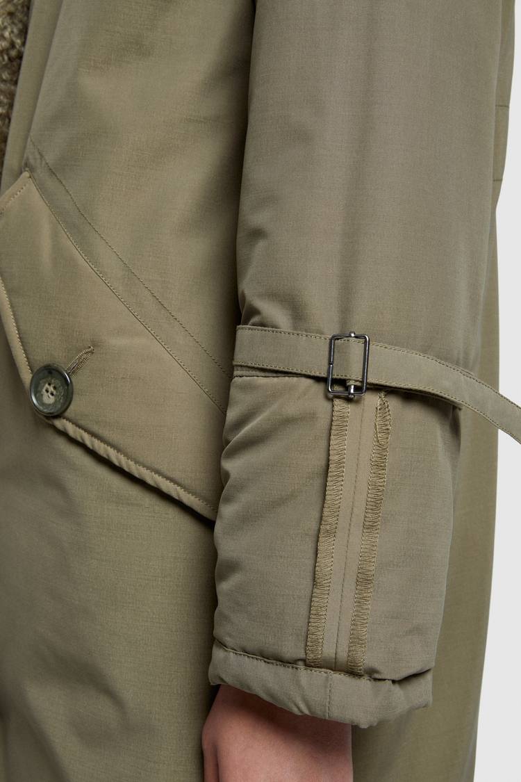 Oof Wear PARKA 9254 IN COTONE - OLIVE/MILITARY Vendita