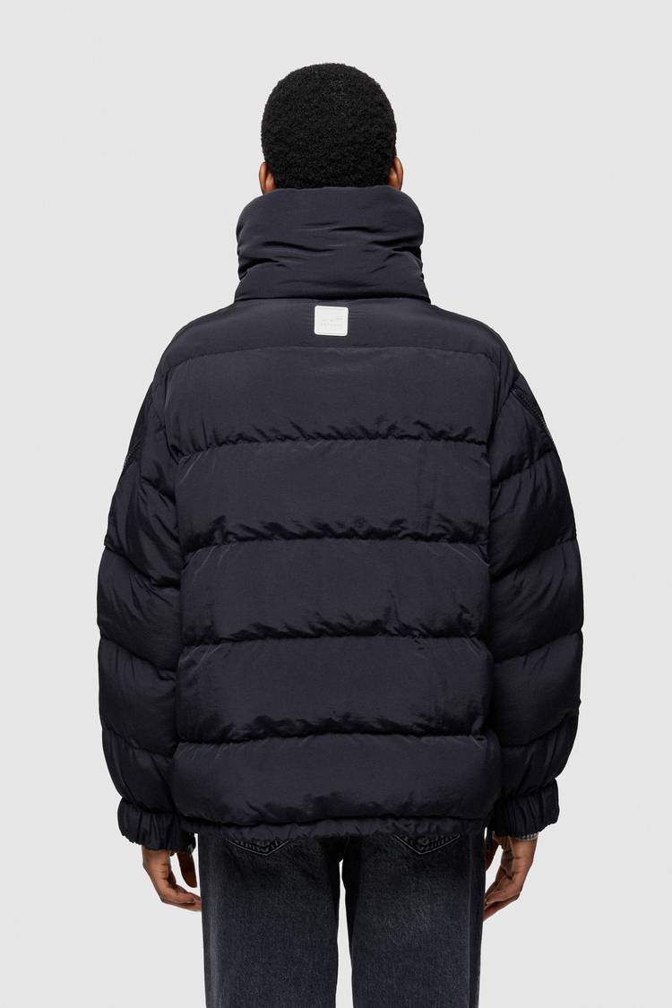 Oof Wear GIACCA CORTA 9251 IN NYLON - NERO Soddisfazione Garantita