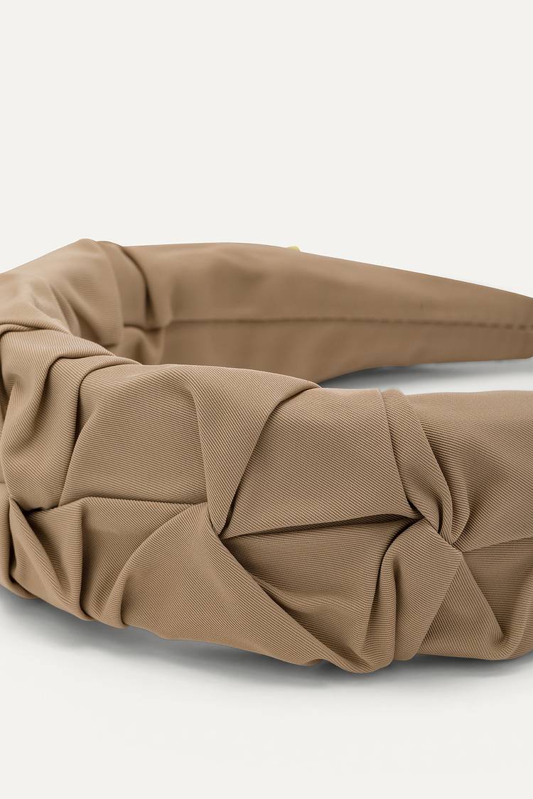 Oof Wear CERCHIELLO ARRICCIATO IN NYLON MEMORY 2007 - BEIGE Offerte