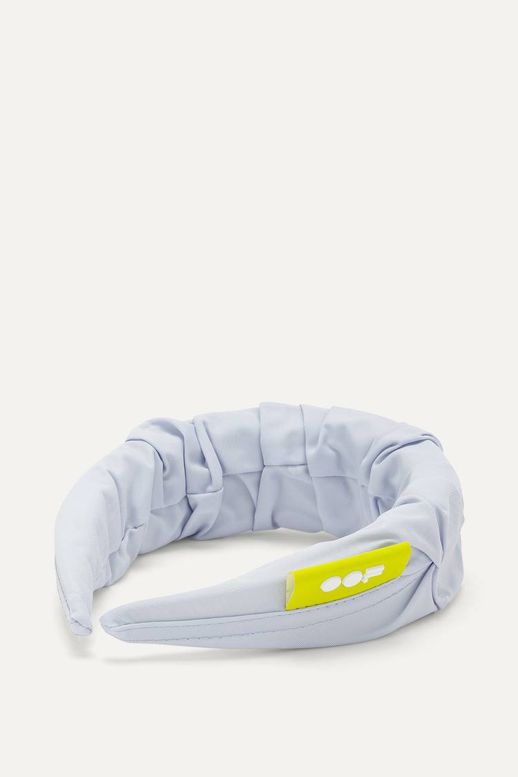 Oof Wear CERCHIELLO ARRICCIATO IN NYLON MEMORY 2007 - GHIACCIO Hotsell