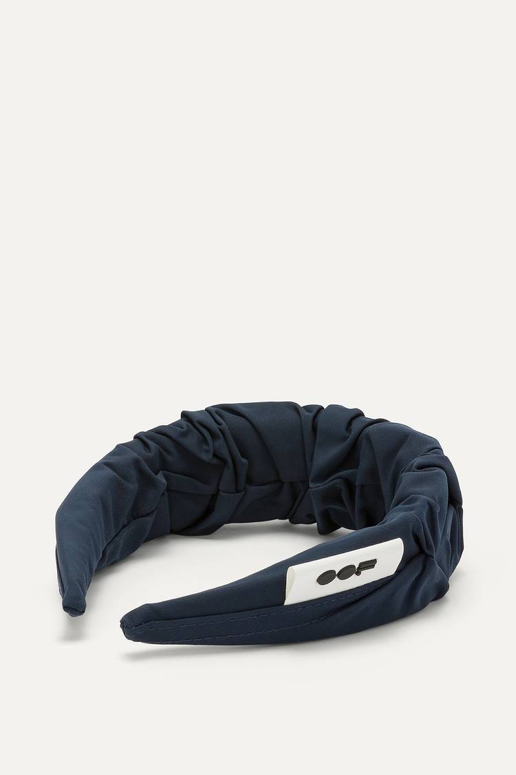 Oof Wear CERCHIELLO ARRICCIATO IN NYLON MEMORY 2007 - BLU SCURO Vendita Calda