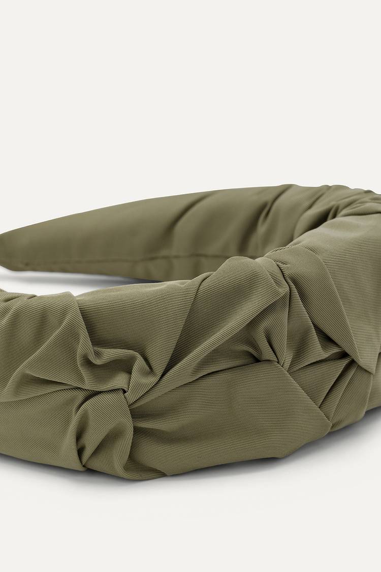 Oof Wear CERCHIELLO ARRICCIATO IN NYLON MEMORY 2007 - VERDE Saldi Di Fabbrica