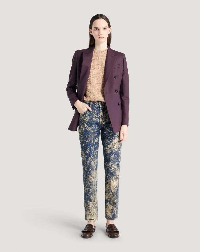 Pantaloni Torino Jeans Alanis in denim di cotone Soddisfazione Garantita