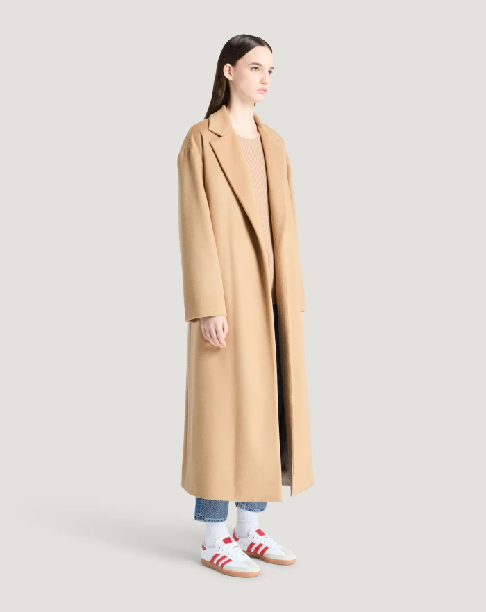 Pantaloni Torino Cappotto in drap di lana e cachemire Qualità Garantita