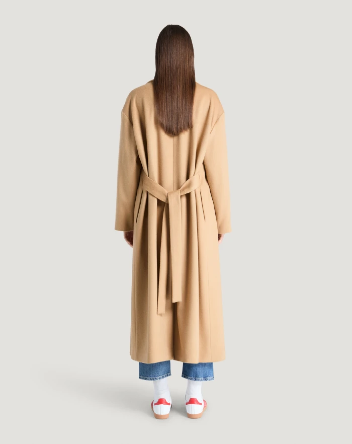 Pantaloni Torino Cappotto in drap di lana e cachemire Qualità Garantita