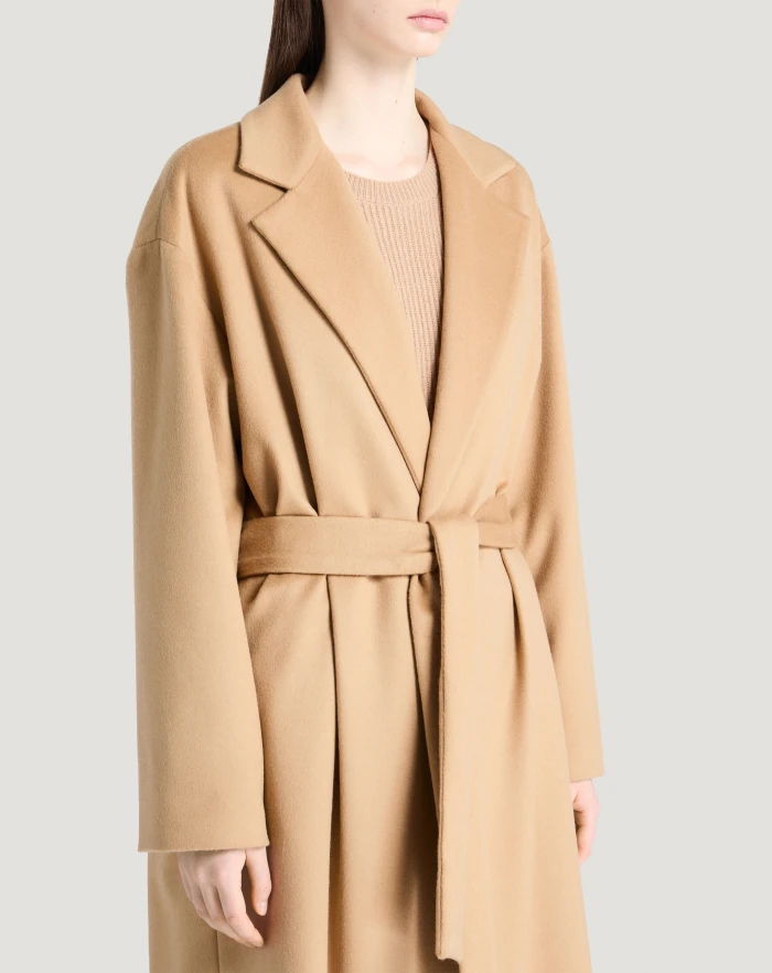 Pantaloni Torino Cappotto in drap di lana e cachemire Qualità Garantita