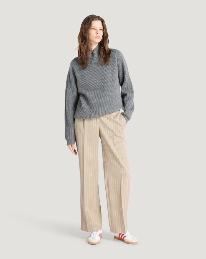 Pantaloni Torino Pantaloni Isabel in lana mouliné Acquista Ora