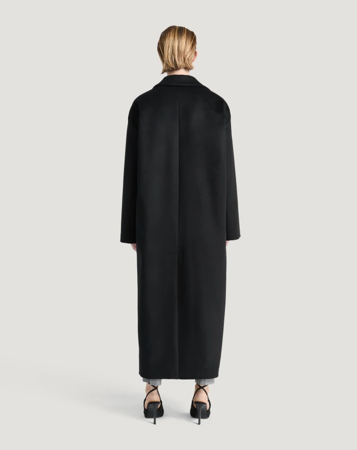 Pantaloni Torino Cappotto in drap di lana e cachemire Fino al 55% di sconto