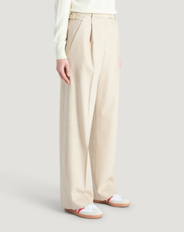 Pantaloni Torino Pantaloni Isabel in flanella Promozione Limitata