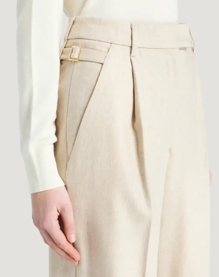 Pantaloni Torino Pantaloni Isabel in flanella Promozione Limitata