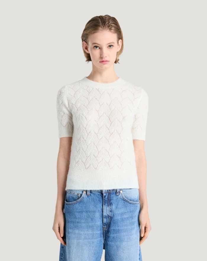 Pantaloni Torino Maglia in mohair e lana Fino Al -60%
