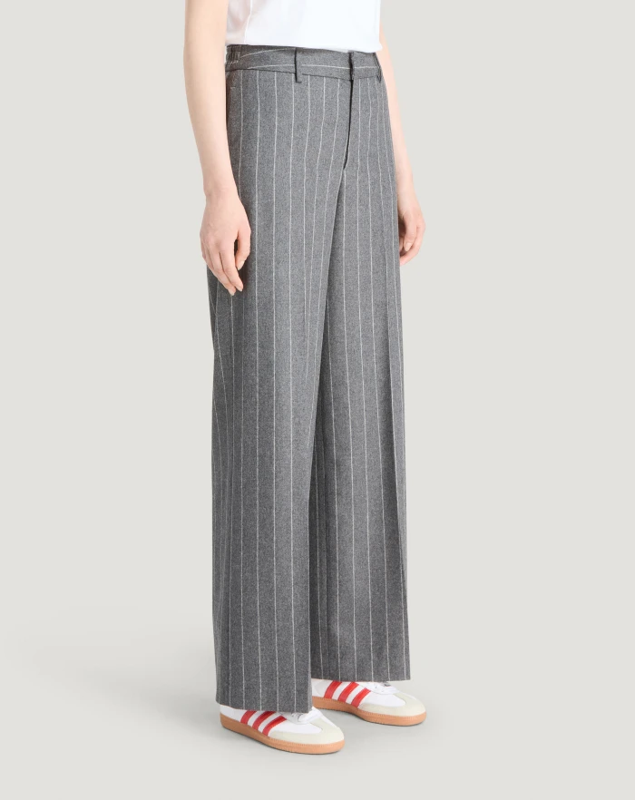 Pantaloni Torino Pantaloni Lorenza in flanella Novità
