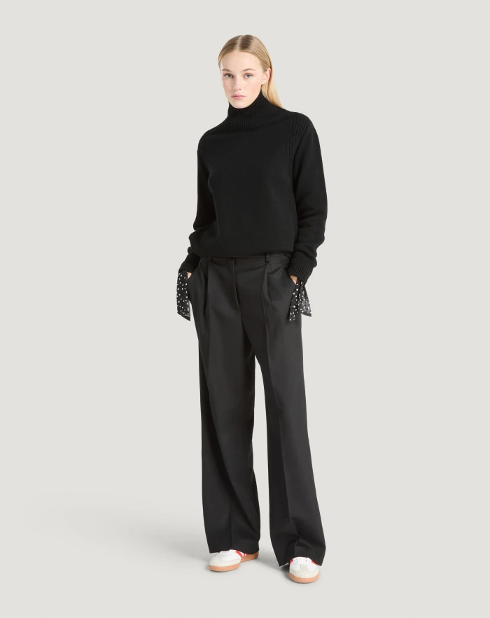Pantaloni Torino Pantaloni Isabel in lana stretch Presa