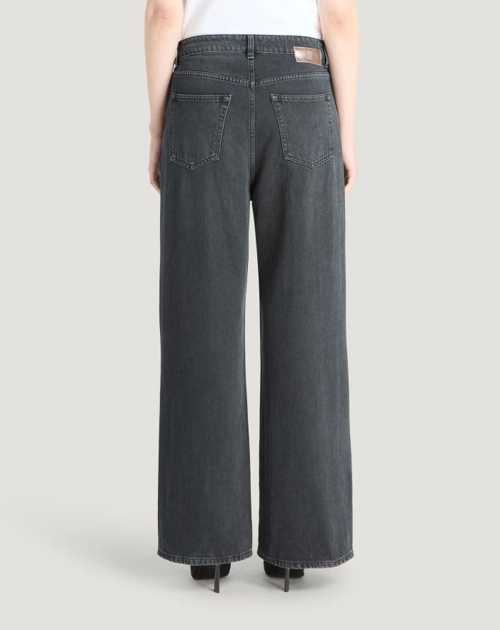 Pantaloni Torino Jeans Miley in black denim Online