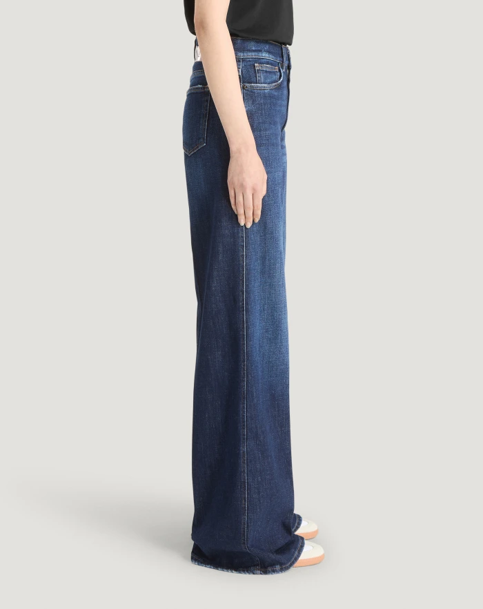 Pantaloni Torino Jeans Cyndi in denim loose Outlet