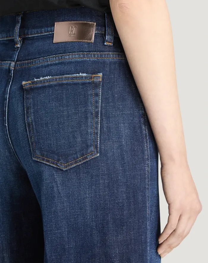 Pantaloni Torino Jeans Cyndi in denim loose Outlet