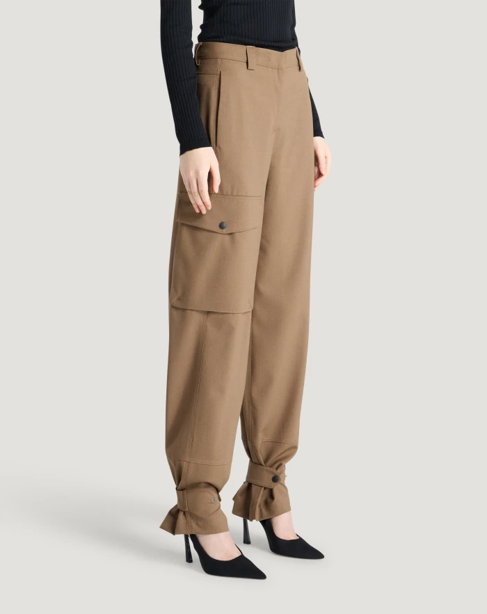Pantaloni Torino Pantaloni Giselle in tecno lana Offerte