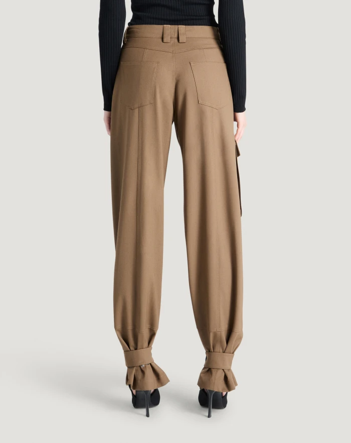 Pantaloni Torino Pantaloni Giselle in tecno lana Offerte