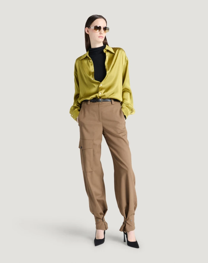 Pantaloni Torino Pantaloni Giselle in tecno lana Offerte