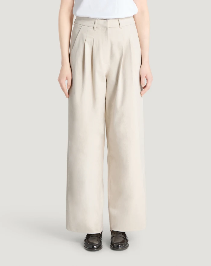 Pantaloni Torino Pantaloni Frankie in twill Vendita Calda