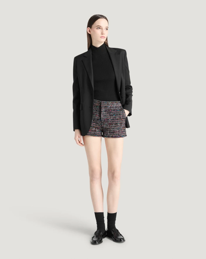 Pantaloni Torino Shorts Julie in tweed multicolor I Più Venduti