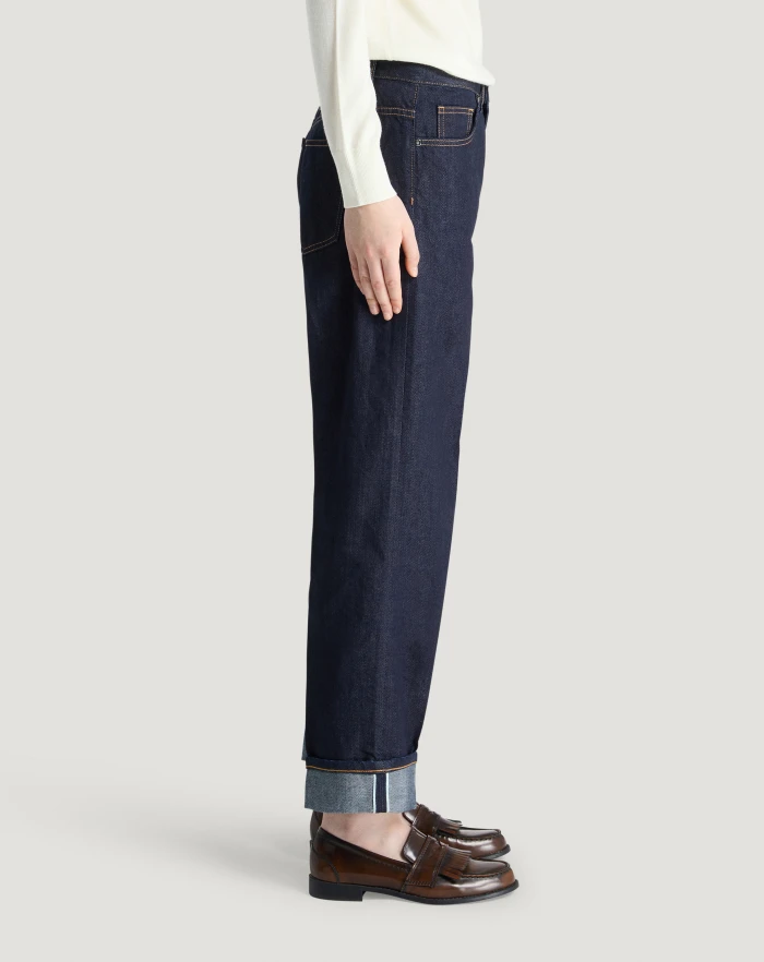 Pantaloni Torino Jeans Tina in denim supersoft Vendite Flash