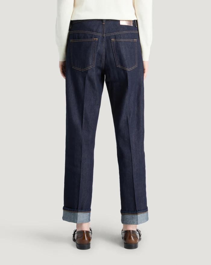 Pantaloni Torino Jeans Tina in denim supersoft Vendite Flash