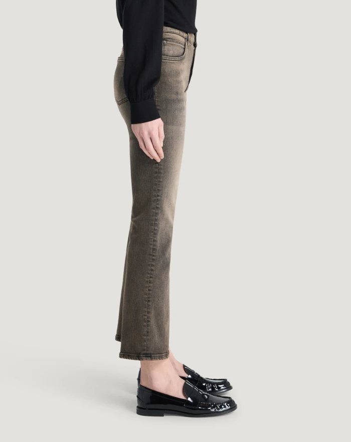 Pantaloni Torino Jeans Kim in black denim stretch Negozio