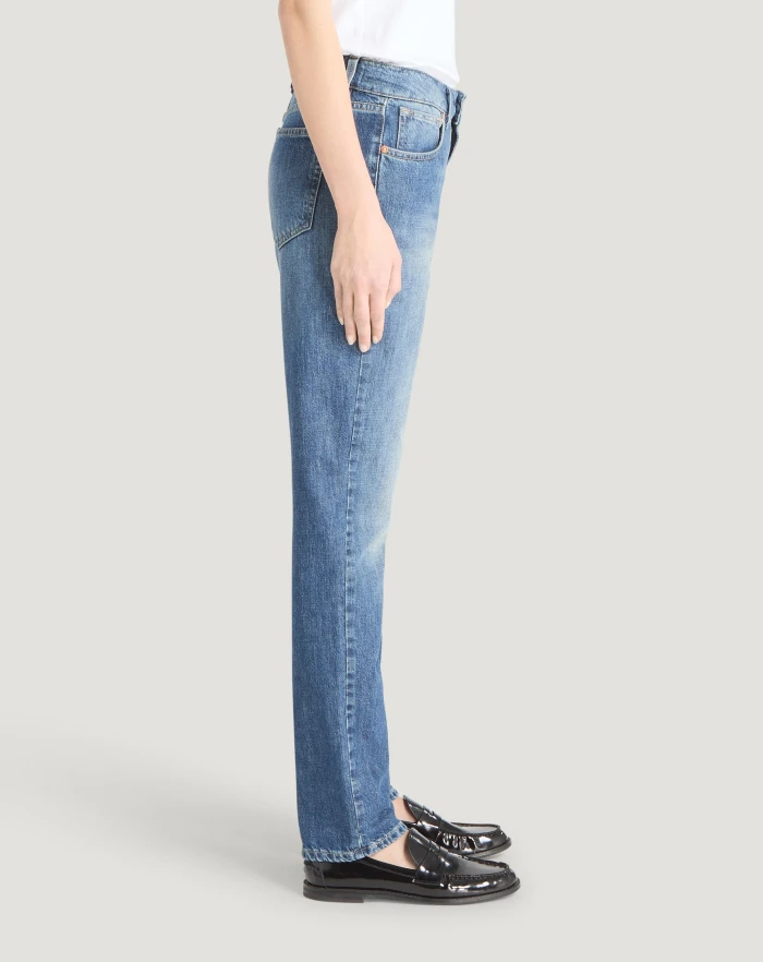 Pantaloni Torino Jeans Alanis in denim di cotone Soddisfazione Garantita